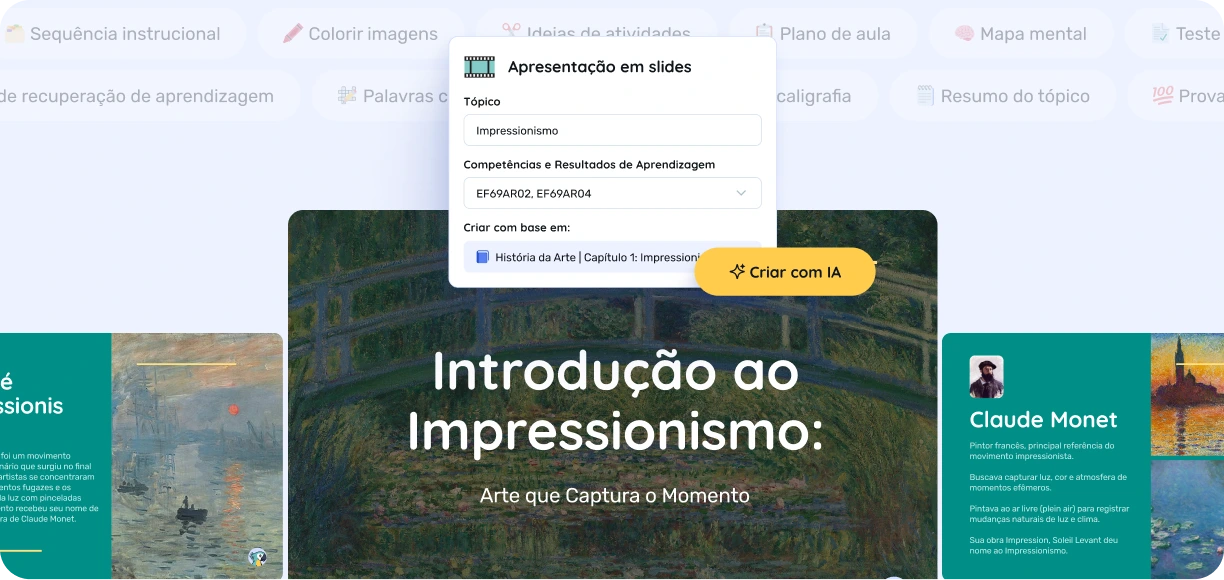 Aulas em 15 segundos